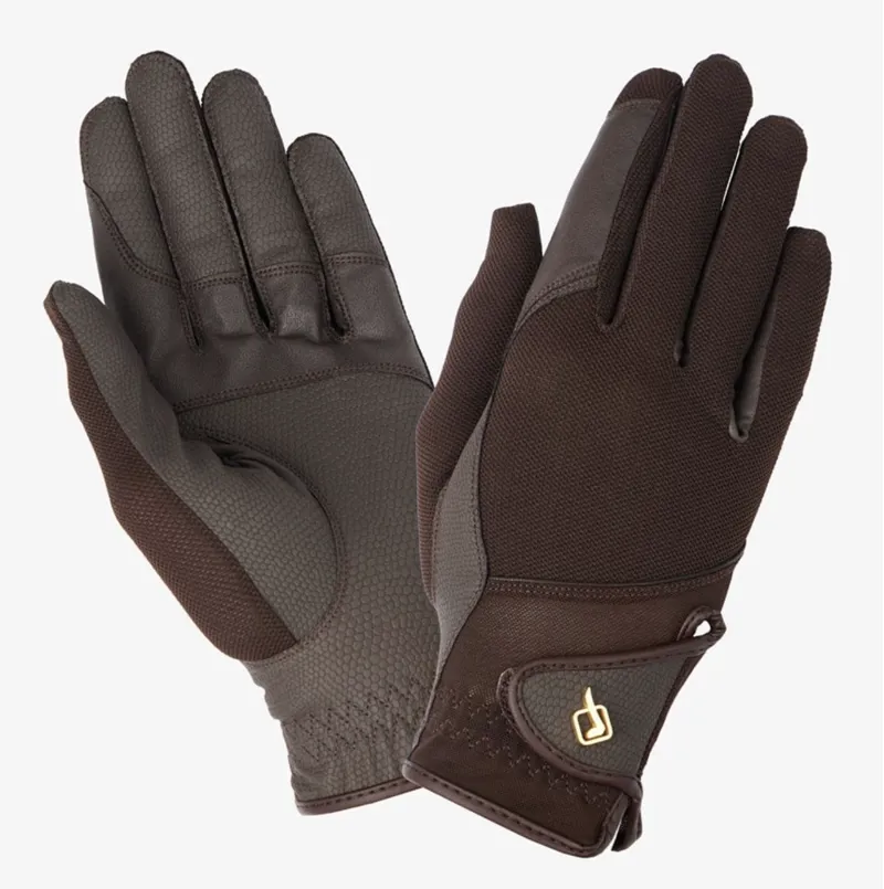 LeMieux Pro Mesh Glove Brown